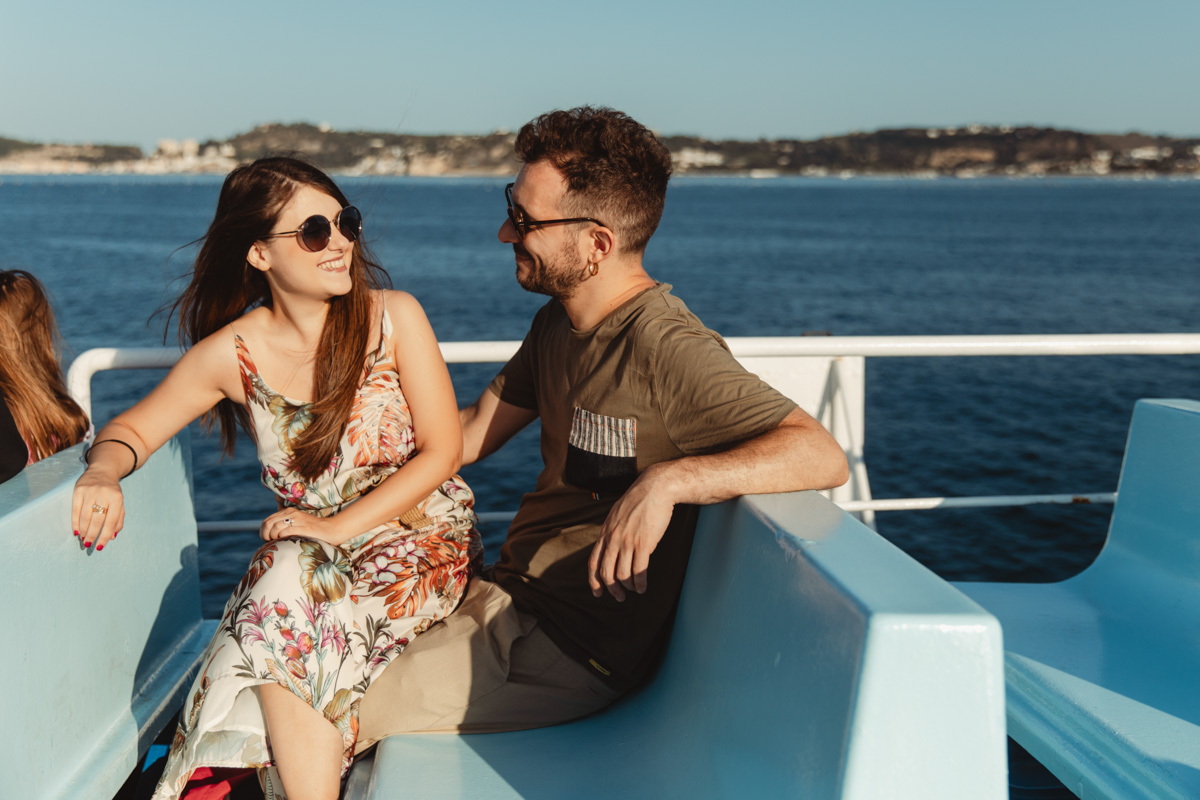 Luigi e Francesca, amore autentico catturato tra i colori e i panorami di Ischia