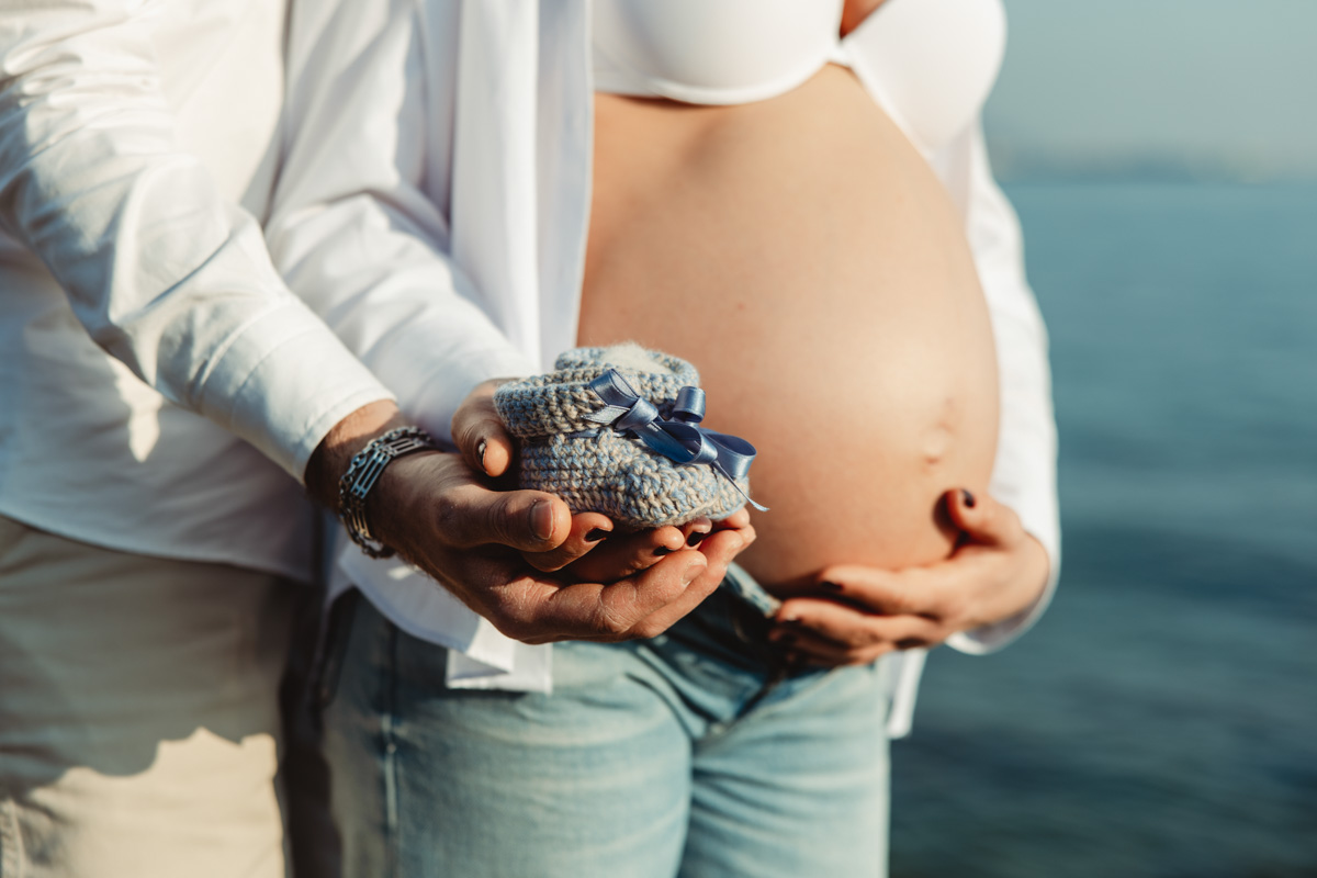 Servizio Fotografico Maternity in Costiera Amalfitana: Ledys e Gianluca a Vietri sul Mare