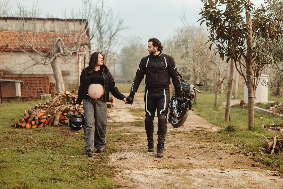 Servizio Fotografico Maternity in Costiera Amalfitana: Ledys e Gianluca a Vietri sul Mare