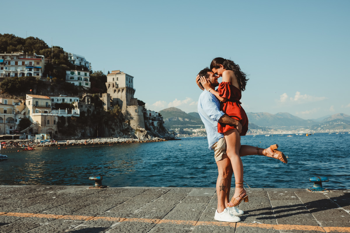 Tony e Annarita: engagement romantico a Cetara in Costiera Amalfitana