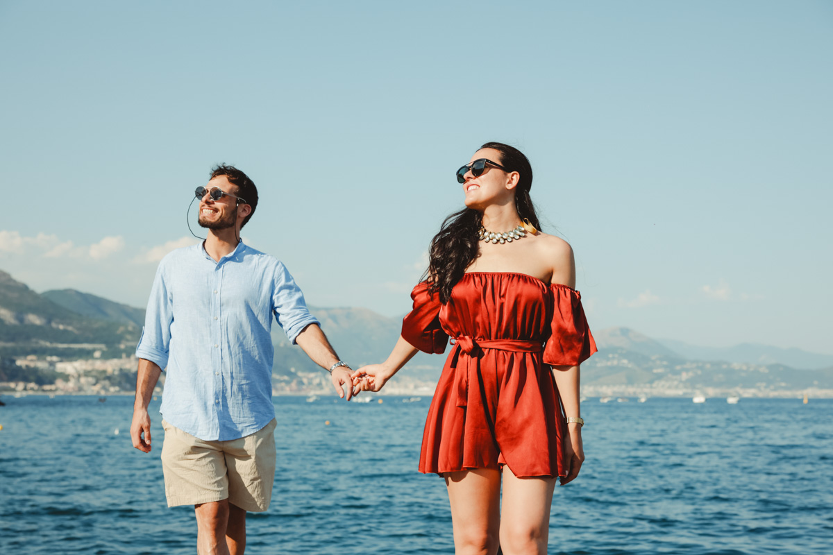 Tony e Annarita: engagement romantico a Cetara in Costiera Amalfitana