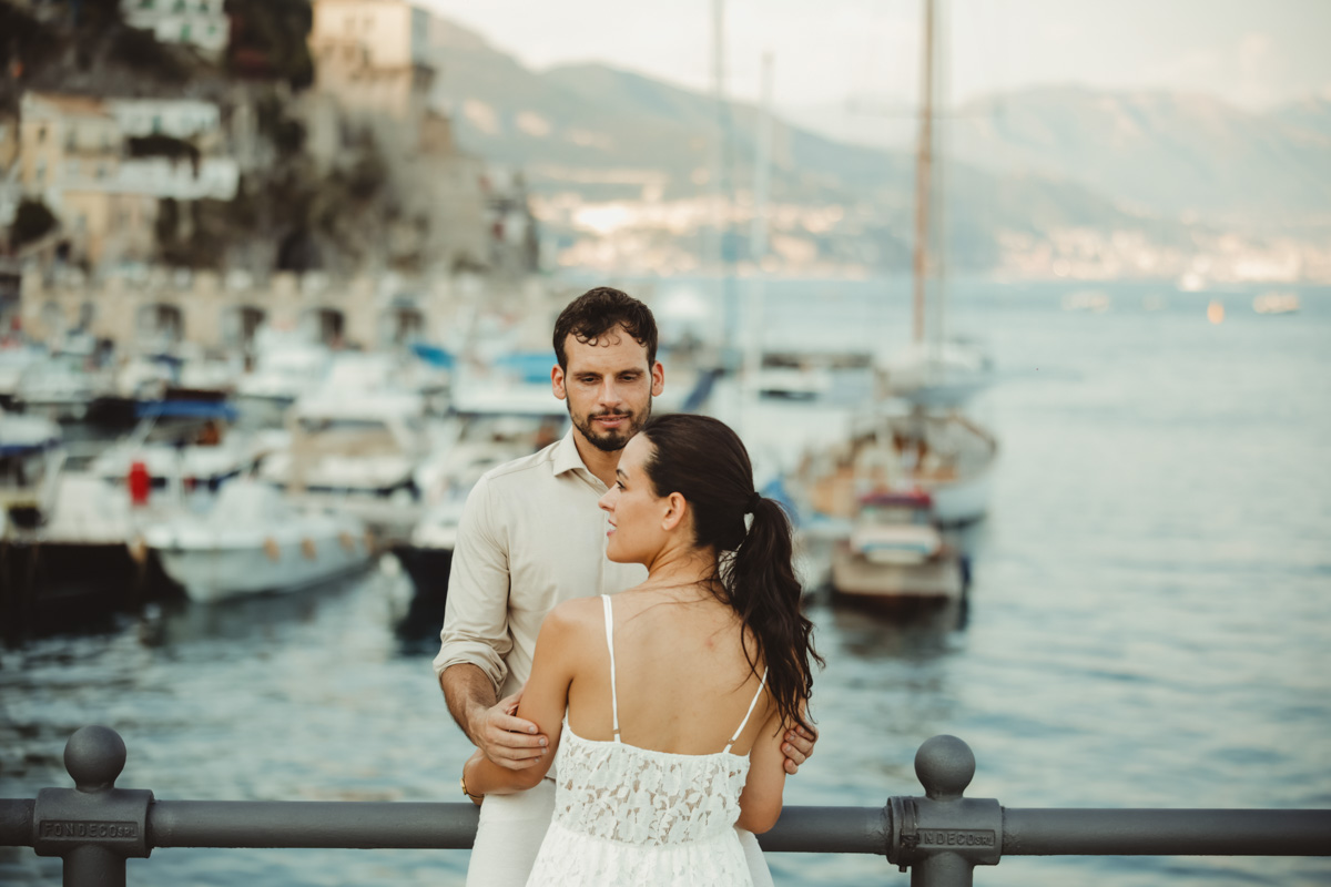Tony e Annarita: engagement romantico a Cetara in Costiera Amalfitana