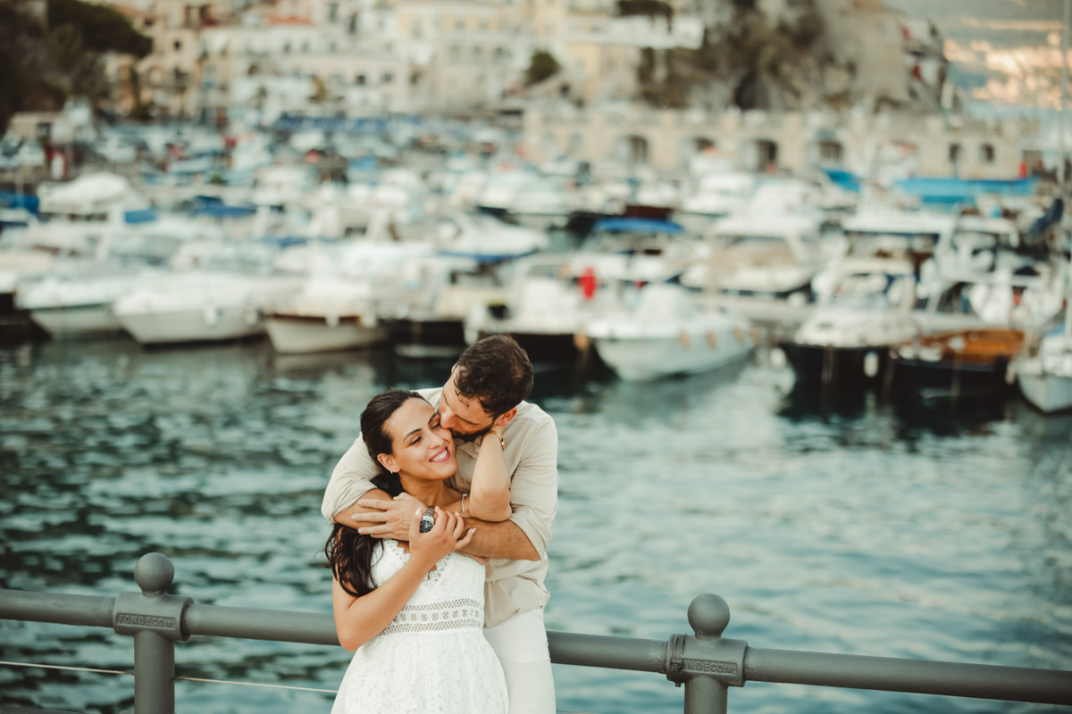 Tony e Annarita: engagement romantico a Cetara in Costiera Amalfitana
