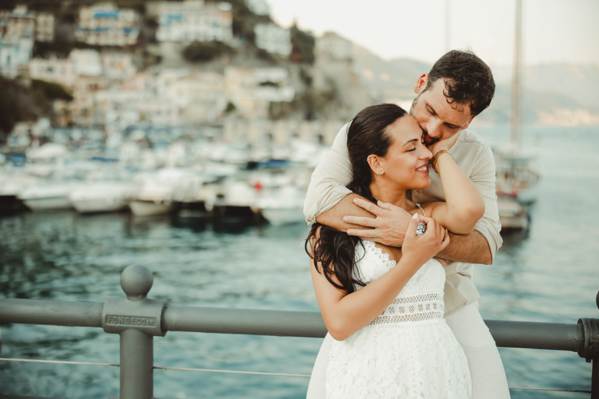 Tony e Annarita: engagement romantico a Cetara in Costiera Amalfitana