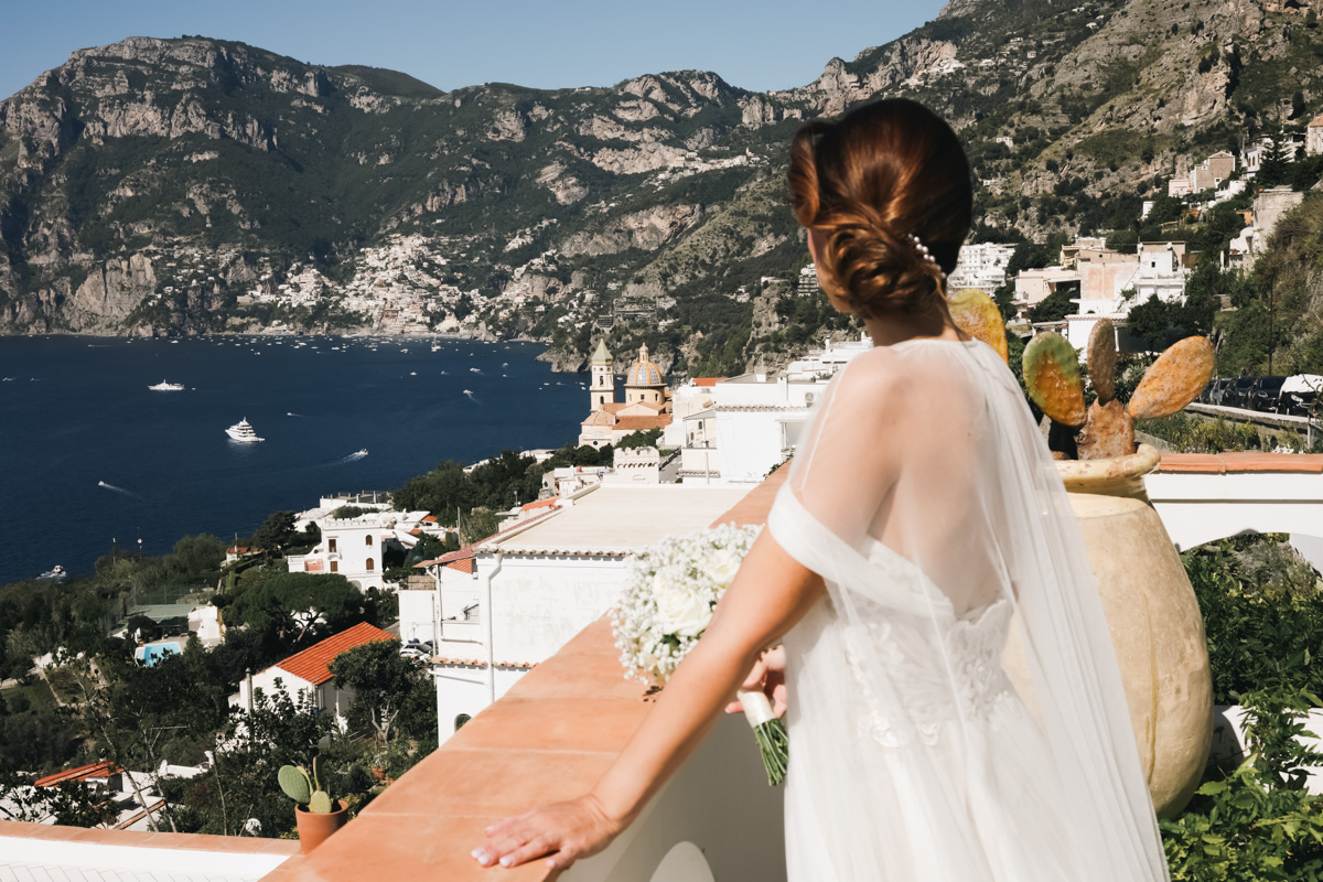 Marco e Barbara, un matrimonio elegante e senza tempo in Costiera Amalfitana