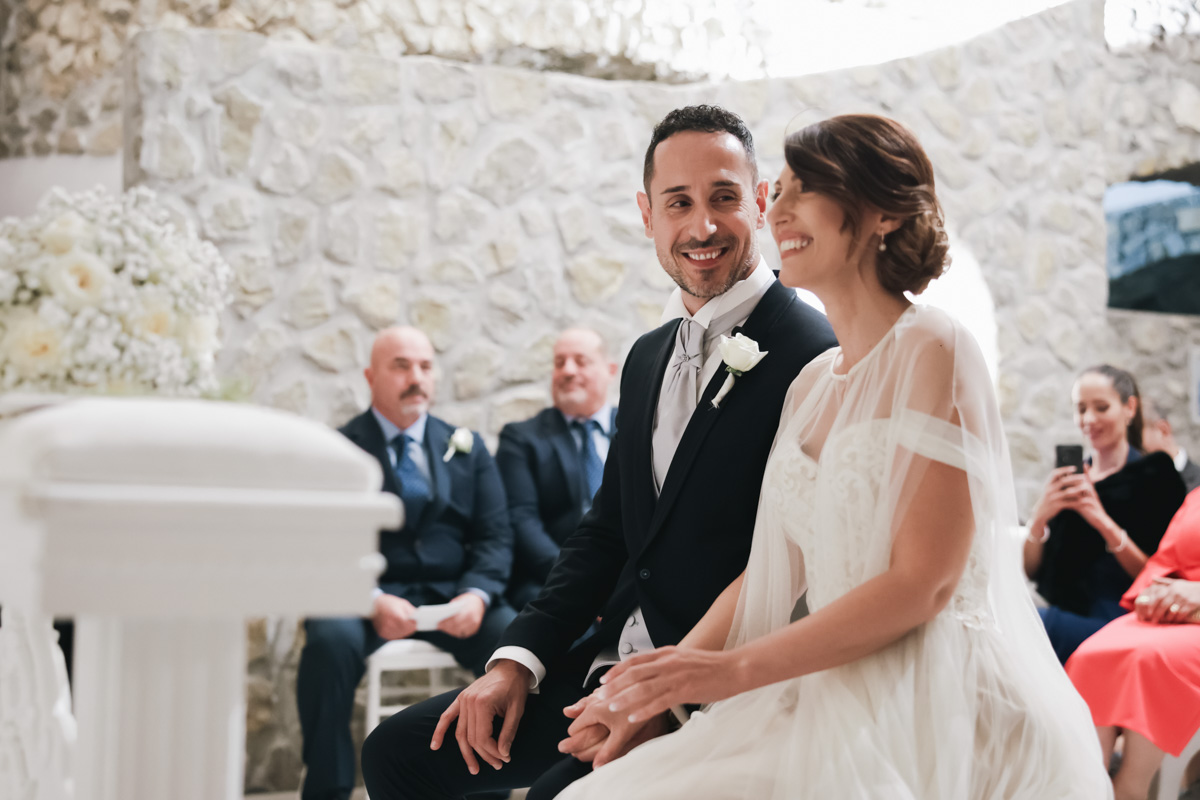 Marco e Barbara, un matrimonio elegante e senza tempo in Costiera Amalfitana