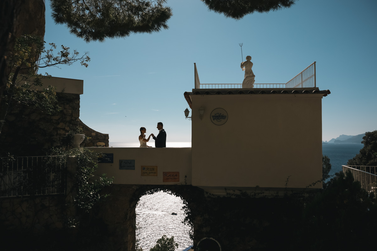 Marco e Barbara, un matrimonio elegante e senza tempo in Costiera Amalfitana